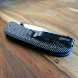 Knafs Lander Bias Contoured Carbon Fiber Scales With Tweezers & Toothpick