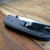 Knafs Lander Bias Contoured Carbon Fiber Scales With Tweezers