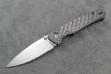 Civivi Altus Bias 3D Machined 3K Carbon Fiber Scales