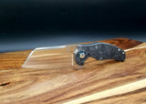 Kizer Mini Sheepdog V3488 Forged Carbon Fiber Scales