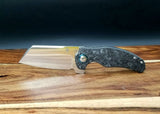 Kizer Mini Sheepdog V3488 Forged Carbon Fiber Scales
