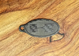 Kawasaki ZX6R Carbon Fiber Double Sided Key Chain