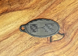 Kawasaki ZX14R Carbon Fiber Double Sided Key Chain