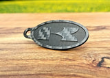Kawasaki ZX10R Carbon Fiber Double Sided Key Chain