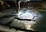 Taco Toyota Carbon Fiber Double Sided Key Chain