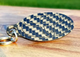 Taco Toyota Carbon Fiber Double Sided Key Chain