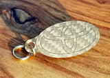 Taco Toyota Carbon Fiber Double Sided Key Chain