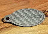Kawasaki ZX14R Carbon Fiber Double Sided Key Chain