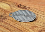 Kawasaki ZX14R Carbon Fiber Double Sided Key Chain