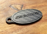 Kawasaki ZX14R Carbon Fiber Double Sided Key Chain