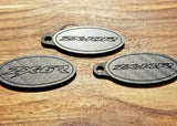 Kawasaki ZX14R Carbon Fiber Double Sided Key Chain