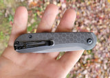 Civivi Button Lock Elementum Carbon Fiber Scales