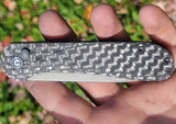 Civivi Button Lock Elementum Carbon Fiber Scales
