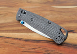 Benchmade Bugout 535 Contoured 3k Plain Weave Carbon Fiber Scales