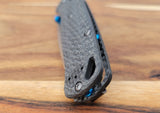 Benchmade Bugout 535 Contoured 3k Plain Weave Carbon Fiber Scales