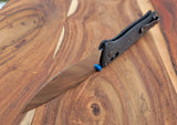 Benchmade Bugout 535 Contoured 3k Plain Weave Carbon Fiber Scales