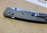 Benchmade Bugout 535 Contoured 3k Plain Weave Carbon Fiber Scales