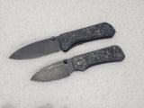 Civivi Baby Banter Contoured Forged Carbon Fiber Scales