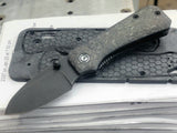Civivi Baby Banter Contoured Forged Carbon Fiber Scales