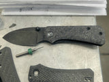 Civivi Baby Banter Contoured Forged Carbon Fiber Scales