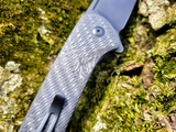 Civivi Conspirator 3D Machined 3k Twill Carbon Fiber Scales