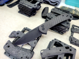 Civivi Conspirator 3D Machined 3k Twill Carbon Fiber Scales