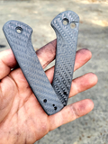 Civivi Conspirator 3D Machined 3k Twill Carbon Fiber Scales