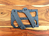 Civivi Conspirator 3D Machined 3k Twill Carbon Fiber Scales