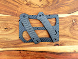 Civivi Conspirator 3D Machined 3k Twill Carbon Fiber Scales