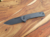 Civivi Conspirator 3D Machined 3k Twill Carbon Fiber Scales