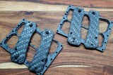 Civivi Baby Banter Contoured 12K Twill  Carbon Fiber Scales