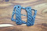 Civivi Baby Banter Contoured 12K Twill  Carbon Fiber Scales