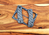 Civivi Baby Banter Contoured 12K Twill  Carbon Fiber Scales