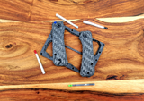 Civivi Baby Banter Contoured 12K Twill  Carbon Fiber Scales