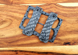Civivi Baby Banter Contoured 12K Twill  Carbon Fiber Scales