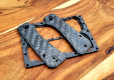 Civivi Baby Banter Contoured 12K Twill  Carbon Fiber Scales