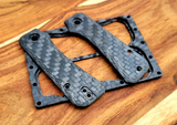 Civivi Baby Banter Contoured 12K Twill  Carbon Fiber Scales