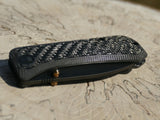 Ripple Pattern We Banter 3D Machined 3k Twill Carbon Fiber Scales