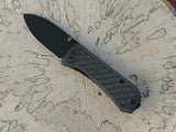 Bias Pattern We Banter 3D Machined 3k Twill Carbon Fiber Scales