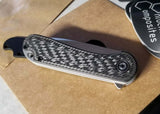 Straight Bias Contoured Civivi Elementum Carbon Fiber Scales