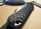 Straight Bias Contoured Civivi Elementum Carbon Fiber Scales