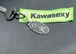 Kawasaki ZX10R Carbon Fiber Double Sided Key Chain