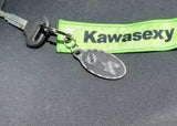 Kawasaki ZX6R Carbon Fiber Double Sided Key Chain