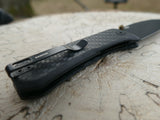 Smooth Pattern We Banter 3D Machined 3k Twill Carbon Fiber Scales